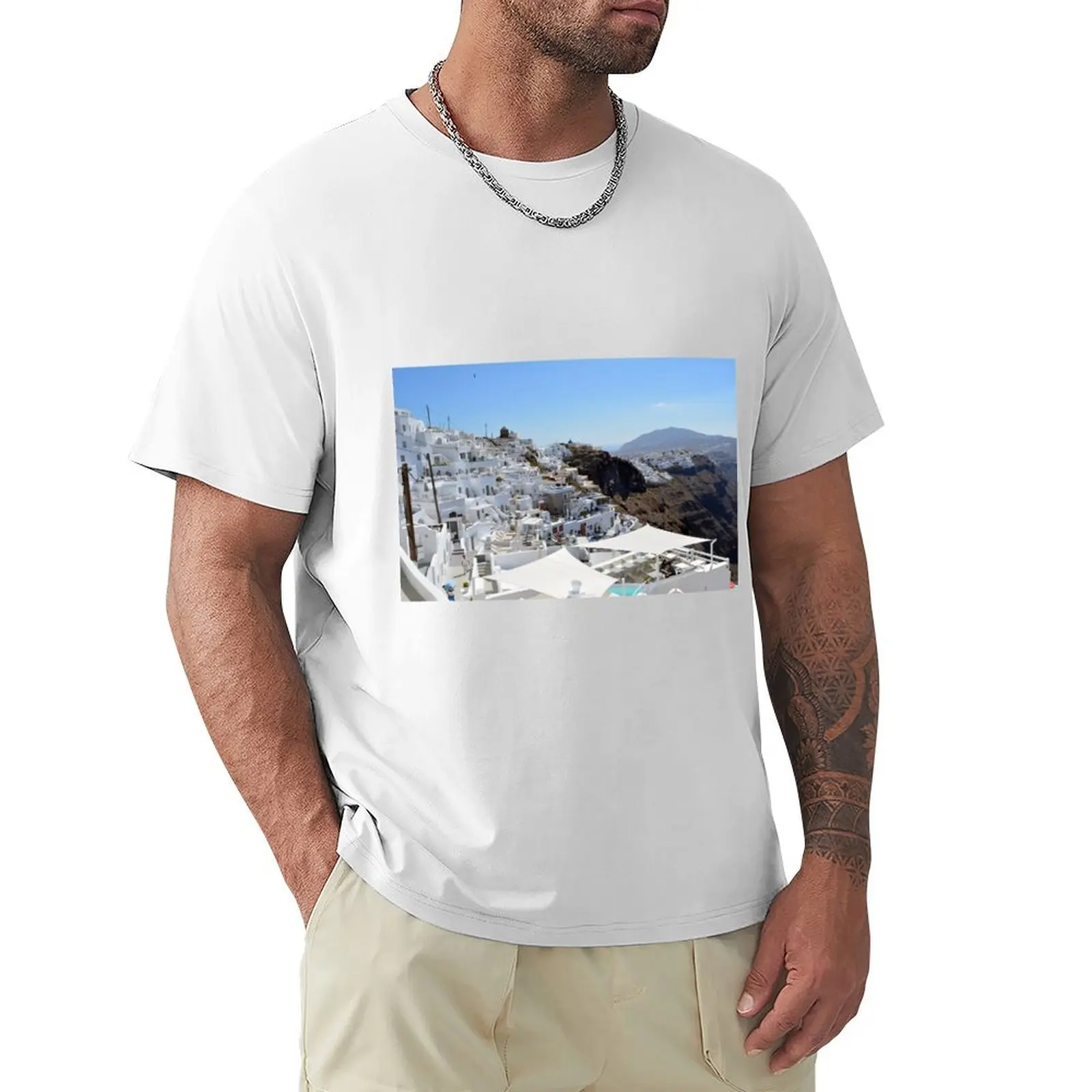 White architecture in Santorini, Greece T-shirt sublime korean fashion t shirt men
White architecture in Santorini, Greece T-shirt sublime korean fashion t shirt men
