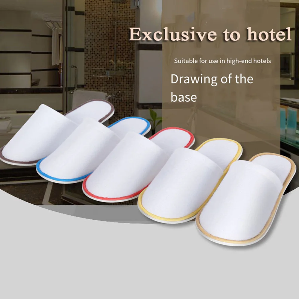 1Pair Disposable Slippers Non-slip Hotel Travel Slipper Party Wedding All-inclusive Slipper Four Season Home Flip Flop Wholesale
1Pair Disposable Slippers Non-slip Hotel Travel Slipper Party Wedding All-inclusive Slipper Four Season Home Flip Flop Wholesale