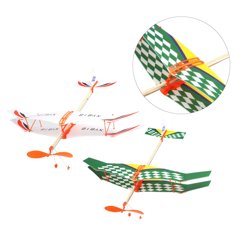 

2pcs Glider Model Glider Planes Airplane Glider Plane for Kids Birthday Party Favor Plane Flying Models ( )