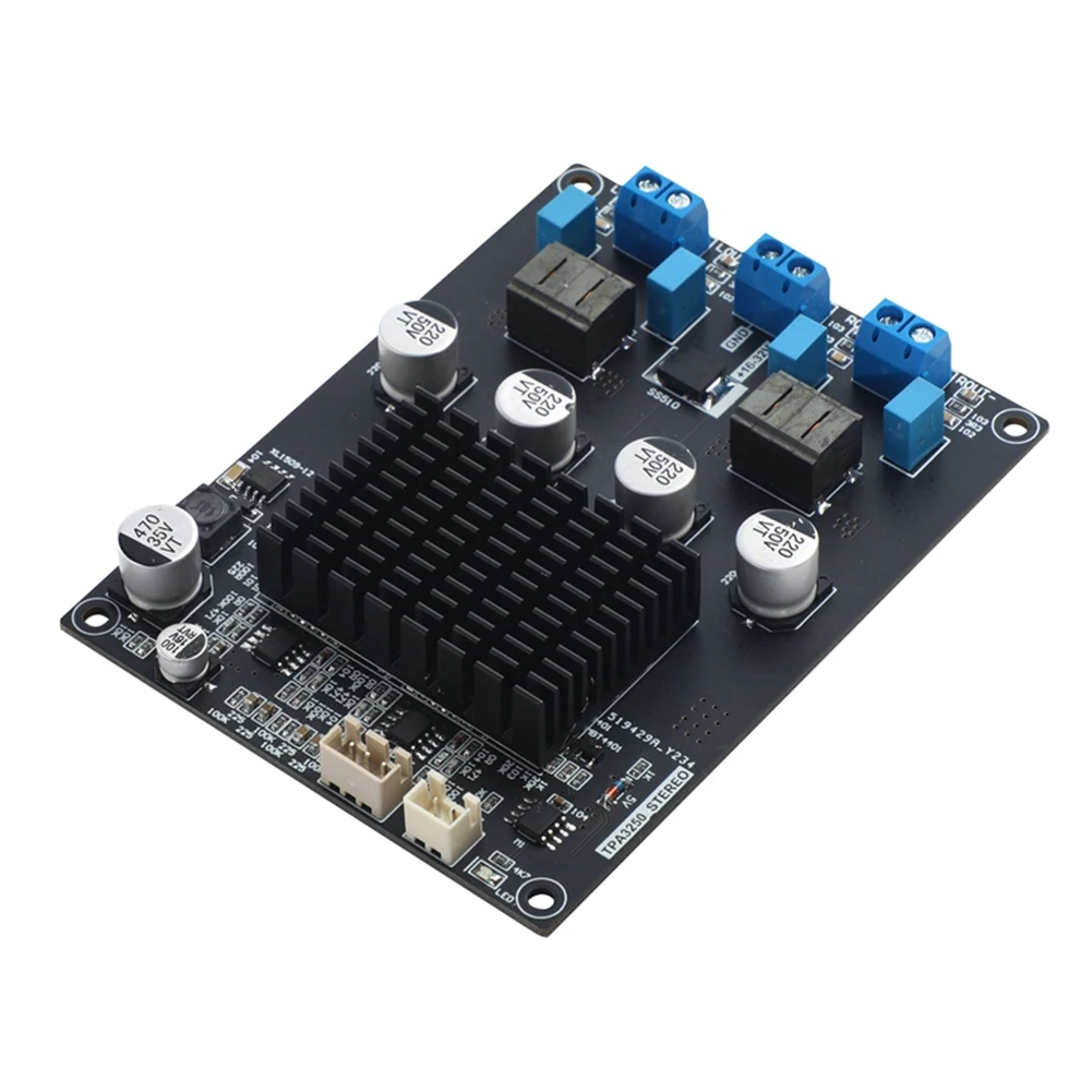 TPA3250 Power Amplifier Board Stereo 2.0 Sound Amplificador Class D Audio Amplifiers Speaker Home Theater Amp 130Wx2
TPA3250 Power Amplifier Board Stereo 2.0 Sound Amplificador Class D Audio Amplifiers Speaker Home Theater Amp 130Wx2