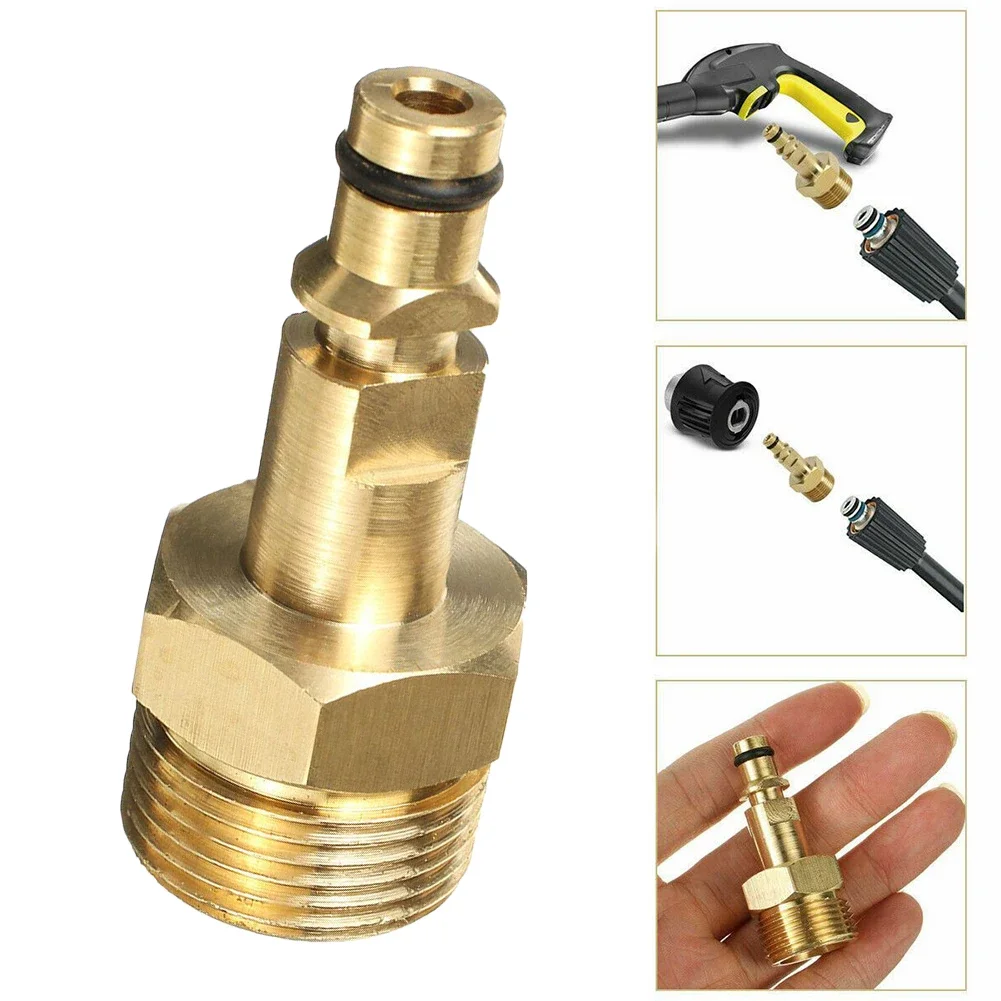High Pressure Washer Hoses Adapter M22 Converter Fitting For Karcher K Series Washer Gun Solid Brass Garden Power Equipment Part
High Pressure Washer Hoses Adapter M22 Converter Fitting For Karcher K Series Washer Gun Solid Brass Garden Power Equipment Part