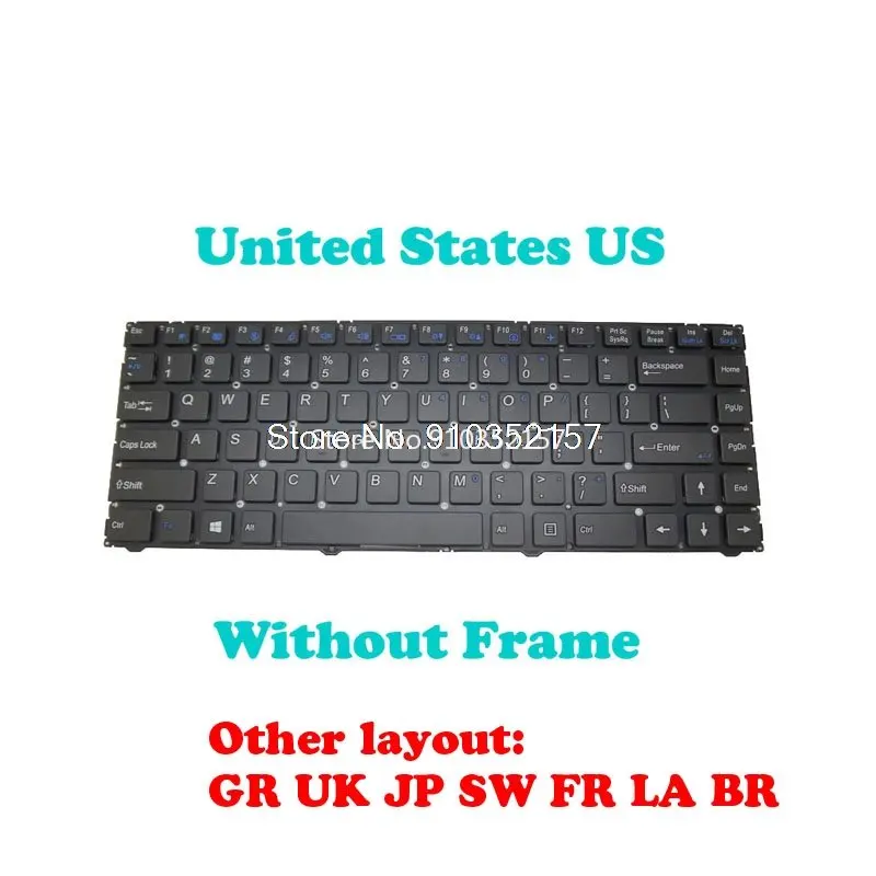 Английская GR клавиатура для CLEVO MP-12R73US-4302 MP-12R73US-4305 MP-12R7300-4305 MP-12R73MU-4302 MP-12R76GB-4302
Английская GR клавиатура для CLEVO MP-12R73US-4302 MP-12R73US-4305 MP-12R7300-4305 MP-12R73MU-4302 MP-12R76GB-4302