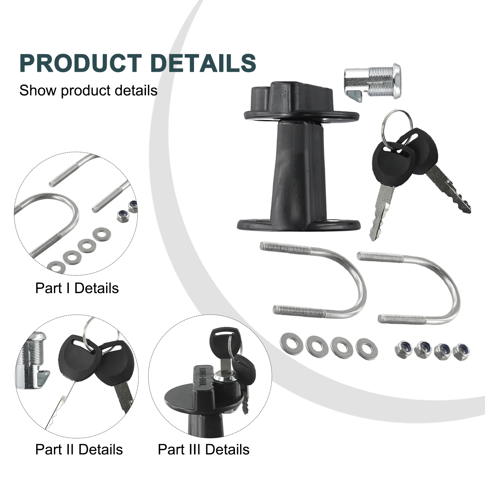 Brand New Garden Indoor Updated Lock Lock With Key 1 Set Accessories Black Bracket Holder Lock Fastener Metal Parts
Brand New Garden Indoor Updated Lock Lock With Key 1 Set Accessories Black Bracket Holder Lock Fastener Metal Parts