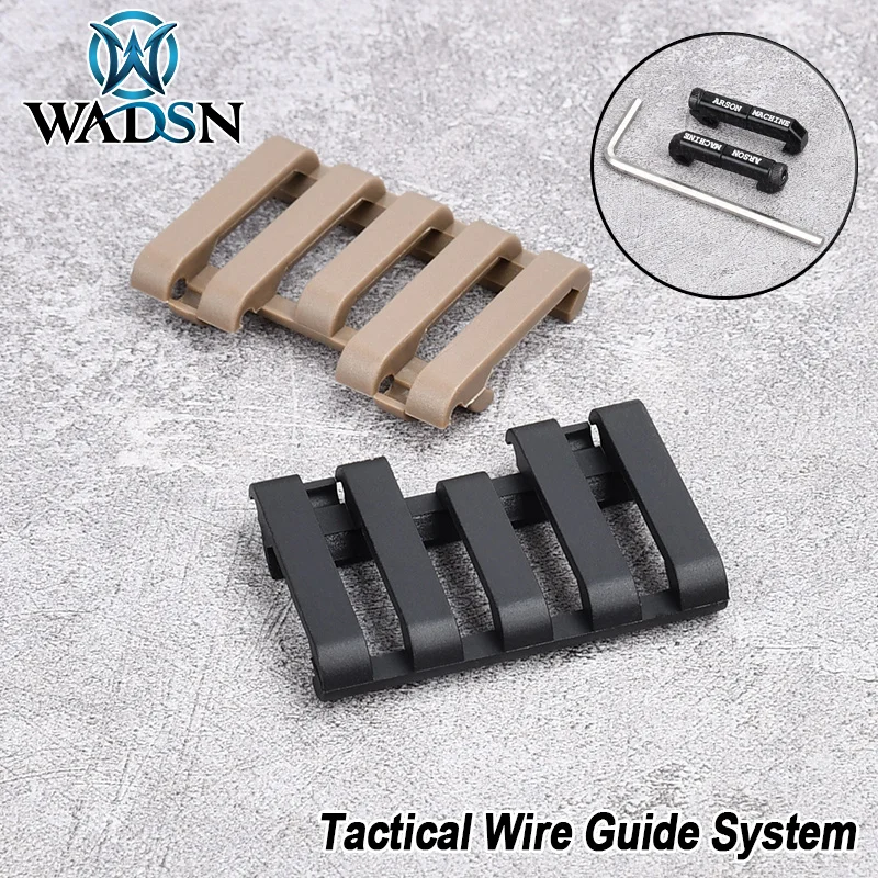 Tactical Picatinny Wire Guide System Cable 20mm Rail Cover PEQ DBAL M300 M600 Pressure Switch Holder Airsoft rifle Accessories
Tactical Picatinny Wire Guide System Cable 20mm Rail Cover PEQ DBAL M300 M600 Pressure Switch Holder Airsoft rifle Accessories