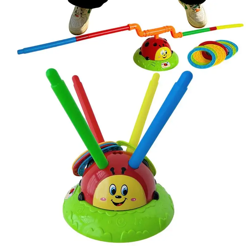 Musical Jump And Toss Rings Game Toy 2 In 1 Ladybug Fun Rope Skipping Sports Toddler Jumping Activity Toys kids accessories
Musical Jump And Toss Rings Game Toy 2 In 1 Ladybug Fun Rope Skipping Sports Toddler Jumping Activity Toys kids accessories