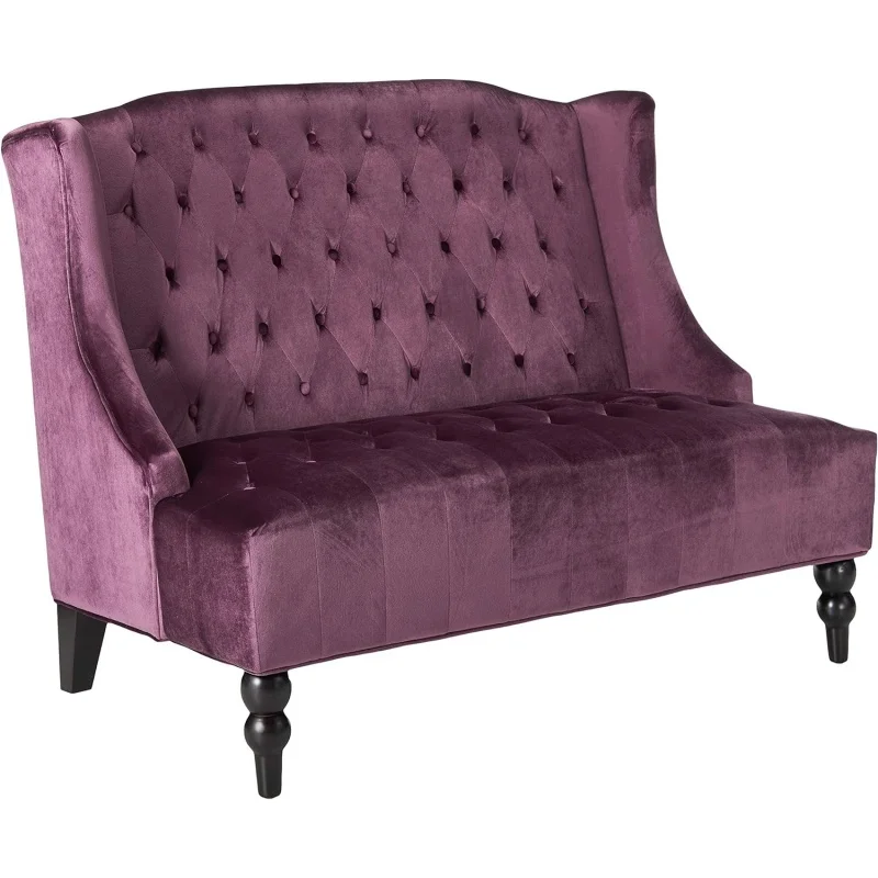 Christopher Knight Home GDFStudio Leona Modern Glam Tufted Velvet Wingback Loveseat, Raisin and Dark Brown
Christopher Knight Home GDFStudio Leona Modern Glam Tufted Velvet Wingback Loveseat, Raisin and Dark Brown