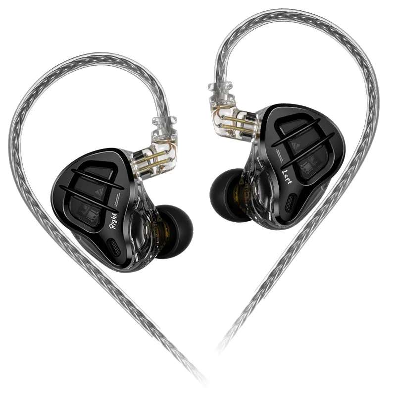 

KZ ZAR Metal Wired Earphones Bass Earbuds In Ear Monitor Headphones With MIC Sport Music DJ Noise Cancelling HiFi Headset