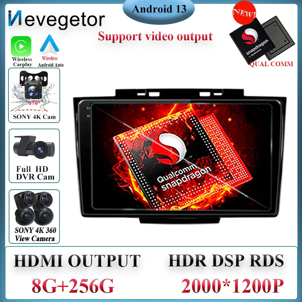 Qualcomm snapdragon Android 13 Carplay для Great Wall Haval H5 Greatwall 2013 - 2017 5G Wifi BT No 2din DVD мультимедийный плеер
Qualcomm snapdragon Android 13 Carplay для Great Wall Haval H5 Greatwall 2013 - 2017 5G Wifi BT No 2din DVD мультимедийный плеер