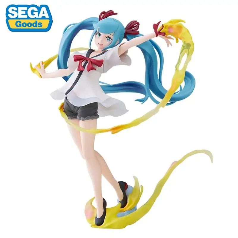 

Sega Hatsune Miku Project Diva Mega 39's фигуризим Блестящий T.R. Ver. Фигурка аниме экшн-модель коллекционные игрушки подарок