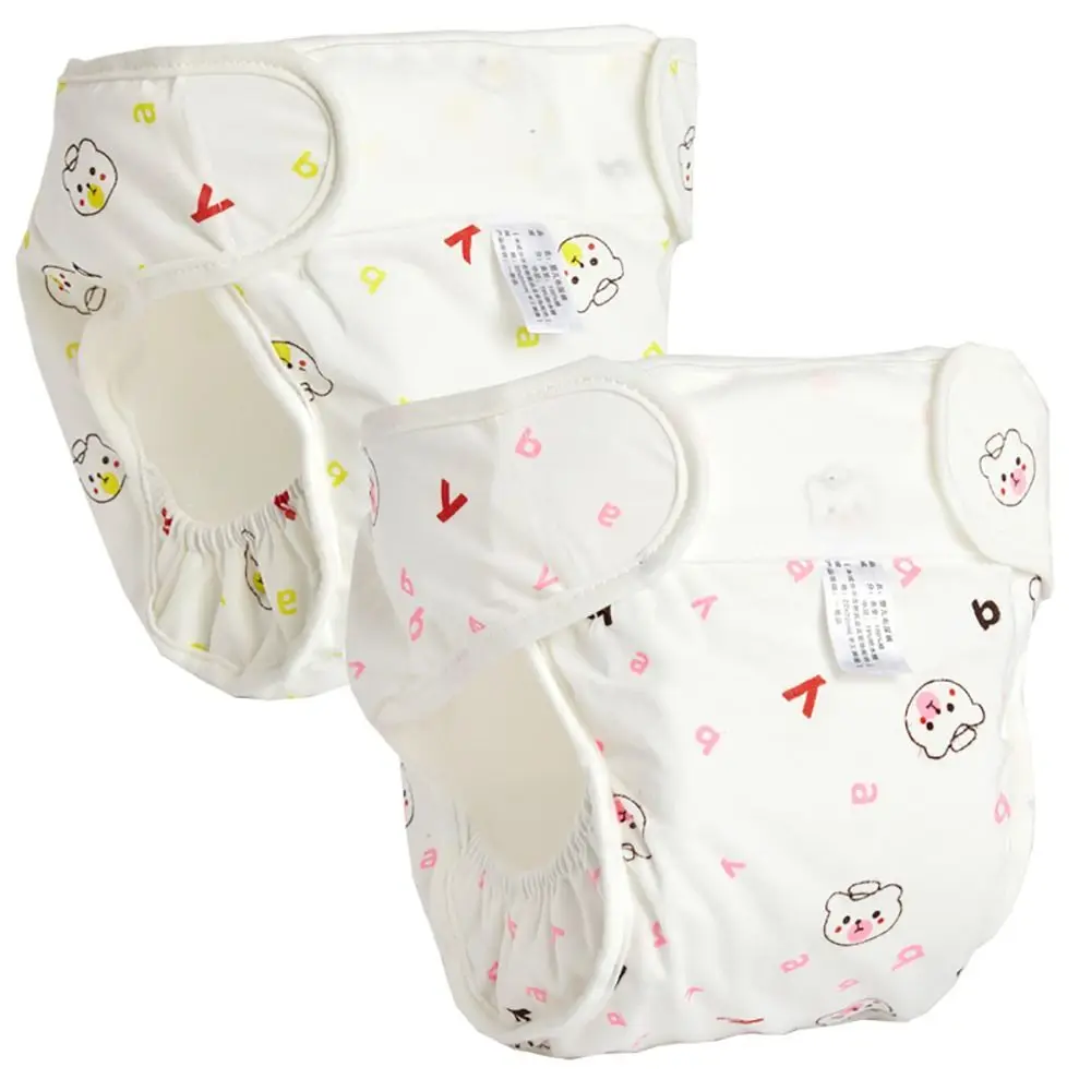 

0-12 Months Baby Washable Diaper Convenient Adjustable Reusable Diaper Pants Leakproof Cloth Diapers Newborn Nappy Changing