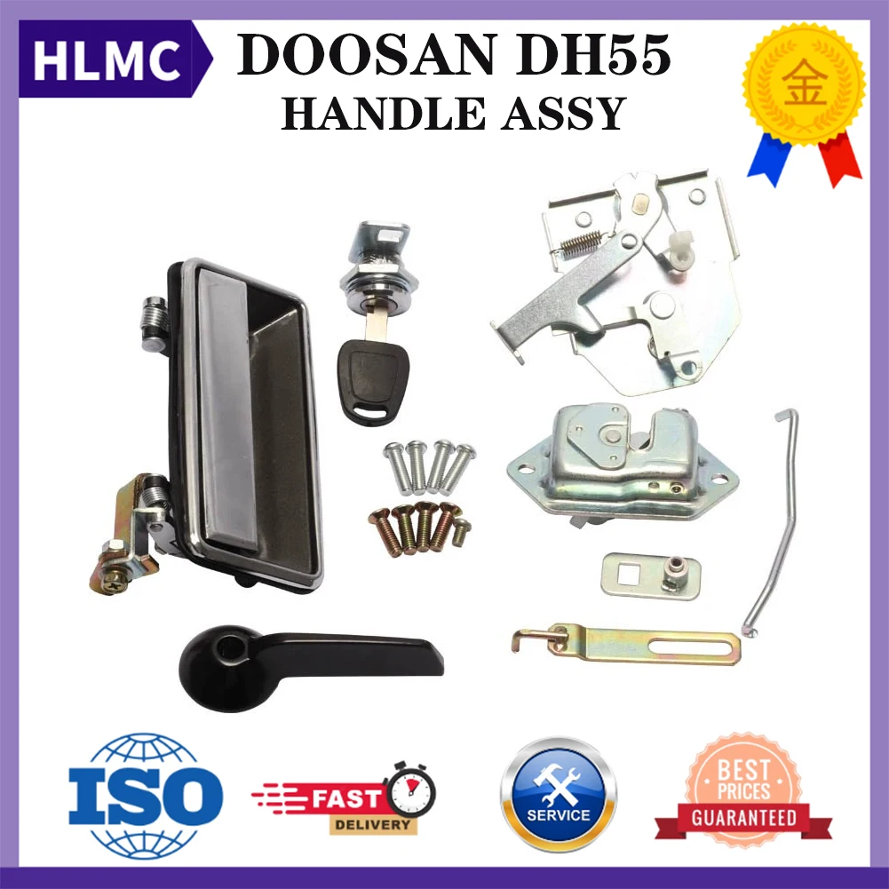 Аксессуары для экскаваторов DH55, дверной замок кабины в сборе для детской конструкции
Аксессуары для экскаваторов DH55, дверной замок кабины в сборе для детской конструкции