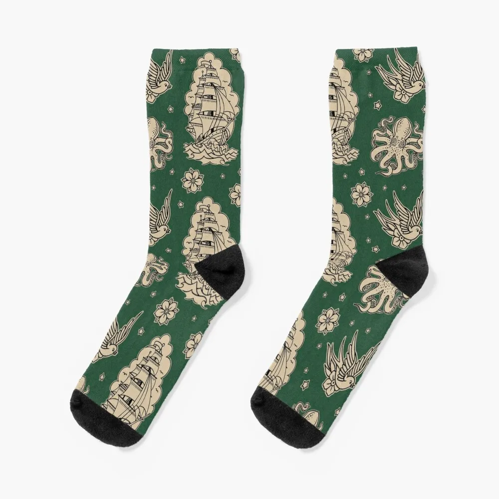 Old School Sailor Tattoos Socks sport new in's Novelties New year's Male Socks Women's
Old School Sailor Tattoos Socks sport new in's Novelties New year's Male Socks Women's
