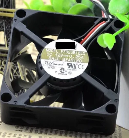 Новый оригинальный вентилятор 7025 F7025B12LX DC12V двойной шариковый вентилятор 7 см
Новый оригинальный вентилятор 7025 F7025B12LX DC12V двойной шариковый вентилятор 7 см