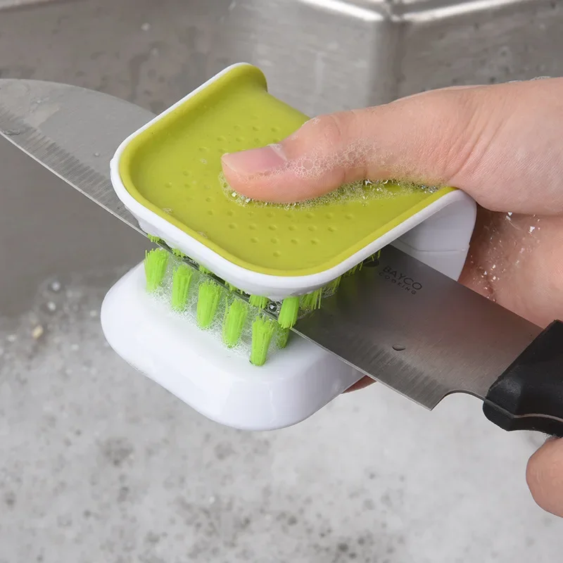 1PCSU Type Knife Washing Brush Kitchen Cutlery Chopper Spoon Special Double-sided Cleaning Brush Creative Fork Chopstick Cleaner
1PCSU Type Knife Washing Brush Kitchen Cutlery Chopper Spoon Special Double-sided Cleaning Brush Creative Fork Chopstick Cleaner