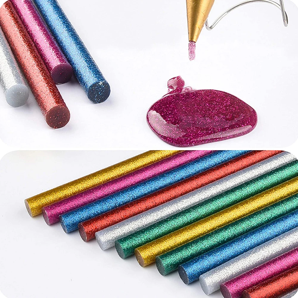 Glue Strips Hot Glue Sticks Glitter High Viscosity Hot Melt Power Tools Part Resin Adhesive 50Pcs 7×100mm Colored
Glue Strips Hot Glue Sticks Glitter High Viscosity Hot Melt Power Tools Part Resin Adhesive 50Pcs 7×100mm Colored