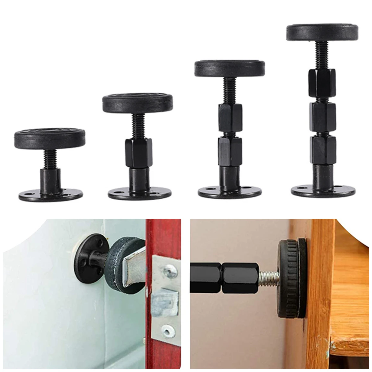 Adjustable Threaded Door Stopper Bed Frame Anti-Shake Tool Beds Cabinets Sofas Protect Tool Wall Household Door Stopper 2024
Adjustable Threaded Door Stopper Bed Frame Anti-Shake Tool Beds Cabinets Sofas Protect Tool Wall Household Door Stopper 2024