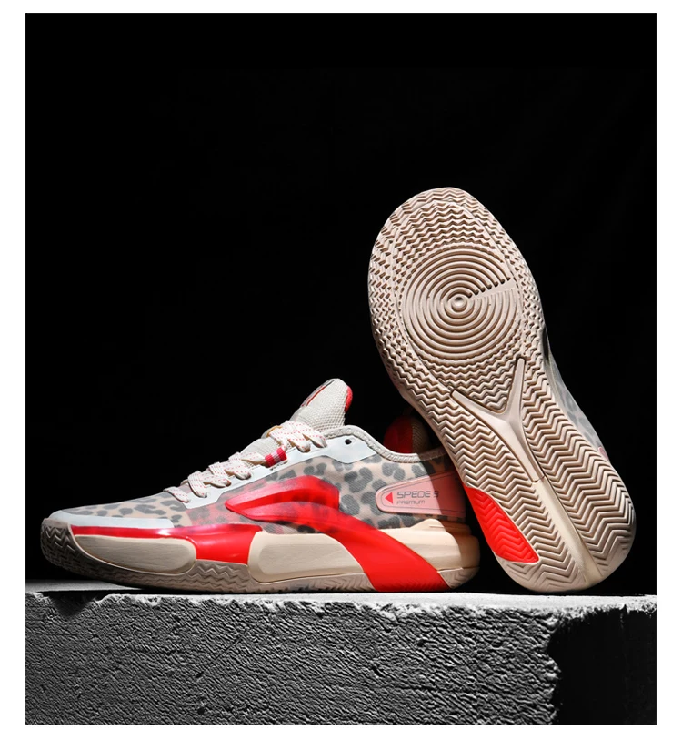 Tênis de basquete casual masculino e feminino, tênis de combate almofadado baixo, com tendência além das fronteiras, tamanho grande, novo, verão Tênis de basquete casual masculino e feminino, tênis de combate almofadado baixo, com tendência além das fronteiras, tamanho grande, novo, verão