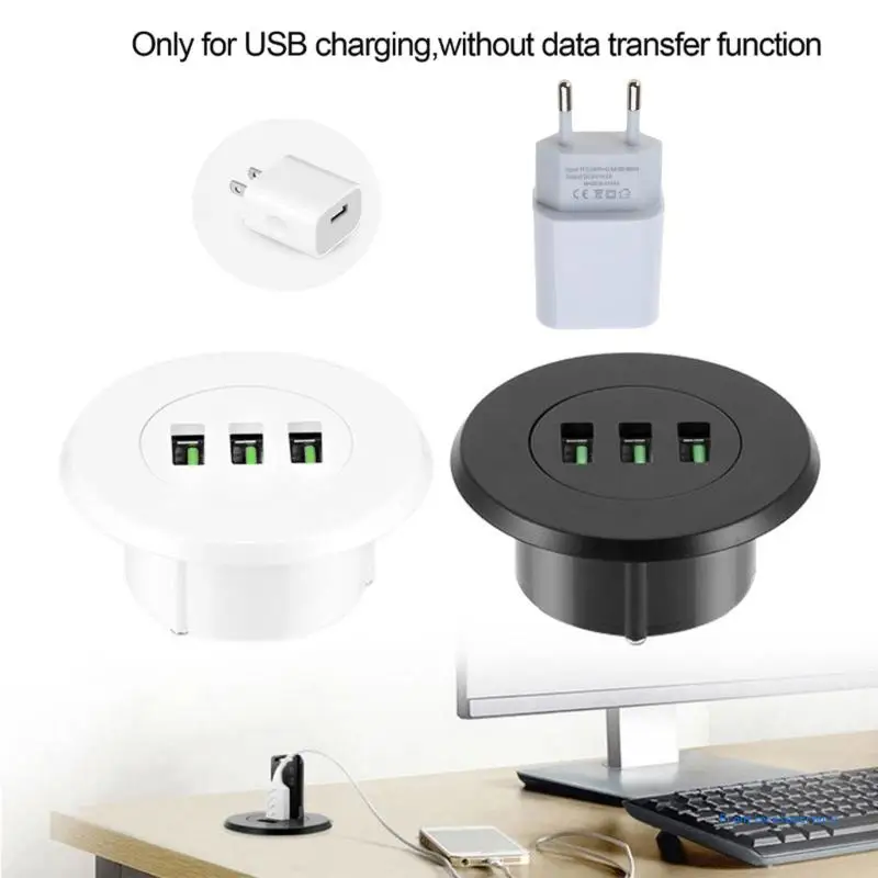 2 Inch Desk Hole Power Socket Recessed USB Desk Charging Station Mount DropShipping
2 Inch Desk Hole Power Socket Recessed USB Desk Charging Station Mount DropShipping