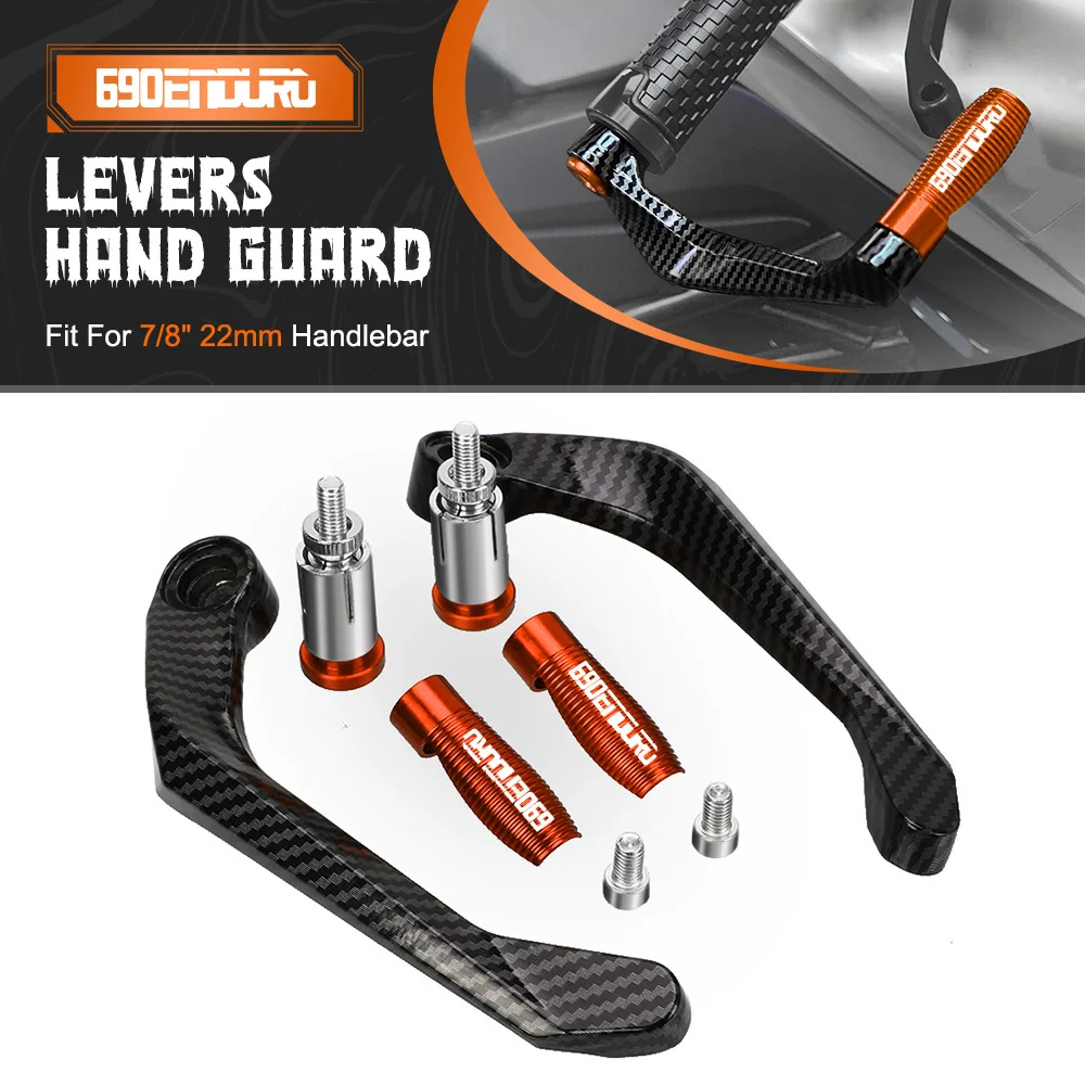 

For ENDUROR 690 DUKE 690 Enduro R duke 690r 22mm 7/8" Motorcycle Brake Clutch Lever Handlebar Protector Hand Guard Accessories