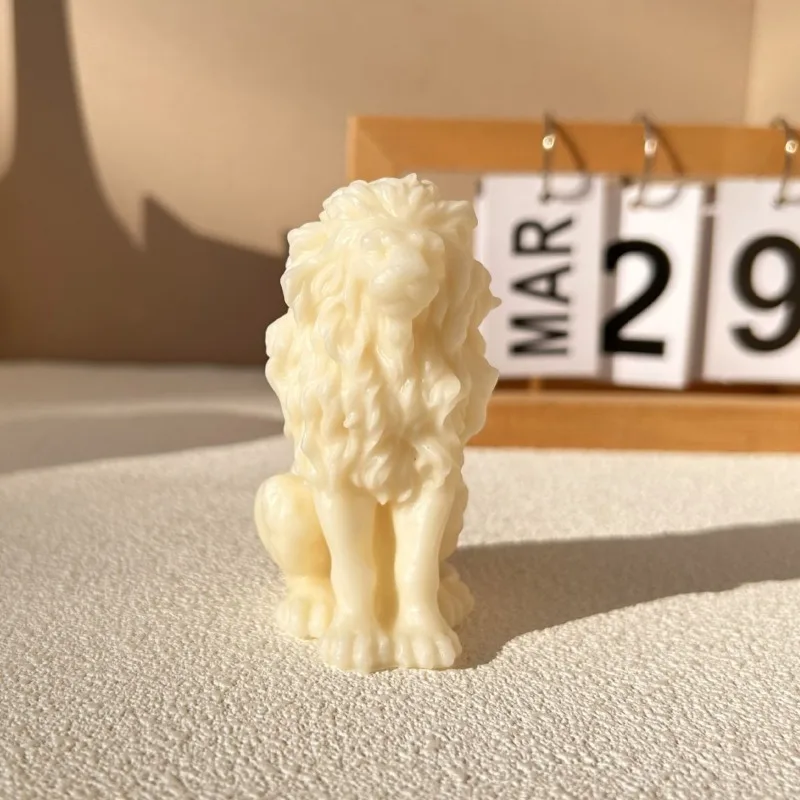 Sitting Lion Silicone Candle Mold Handmade Lion Animal Soap Gypsum Resin Molds Chocolate Ice Cube Mould Home Decor Crafts Gifts
Sitting Lion Silicone Candle Mold Handmade Lion Animal Soap Gypsum Resin Molds Chocolate Ice Cube Mould Home Decor Crafts Gifts