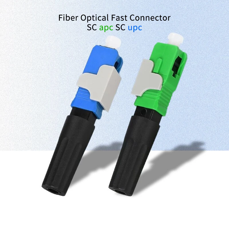 FTTH SC APC UPC Fiber Optic Fast Conector Single-mode Fiber Optic Quick Connector FTTH SM Fiber Optical Connector Free shipping
FTTH SC APC UPC Fiber Optic Fast Conector Single-mode Fiber Optic Quick Connector FTTH SM Fiber Optical Connector Free shipping