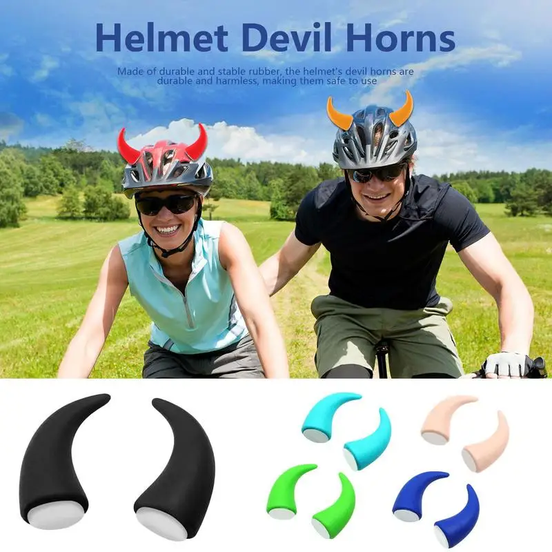 Helmet Short Devil Horns Stickers 2 Pieces Rubber Styling Headwear Decoration For Motorcycle And Bicycle Helmet Accessories
Helmet Short Devil Horns Stickers 2 Pieces Rubber Styling Headwear Decoration For Motorcycle And Bicycle Helmet Accessories