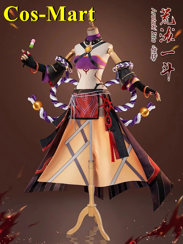 Cos-Mart Game Genshin Impact Arataki Itto Cosplay Costume School Halloween Anime Role Play Clothes
Cos-Mart Game Genshin Impact Arataki Itto Cosplay Costume School Halloween Anime Role Play Clothes