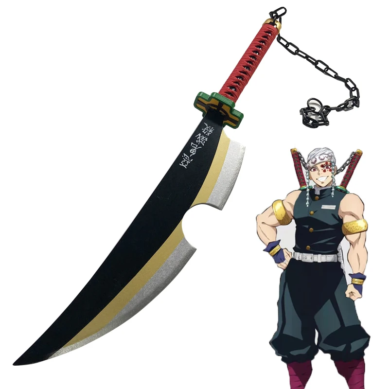80cm Tengen Uzui Twin Swords Cosplay Weapon Props for Hallween Christmas Party Events Carnival wood Props
80cm Tengen Uzui Twin Swords Cosplay Weapon Props for Hallween Christmas Party Events Carnival wood Props