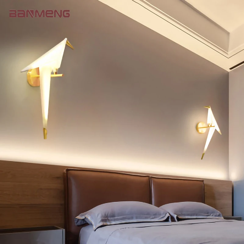 Modern Light luxury LED wall lamp Little bird 110V 220V bracket light for bedside bedroom living room loft decoration fixture
Modern Light luxury LED wall lamp Little bird 110V 220V bracket light for bedside bedroom living room loft decoration fixture