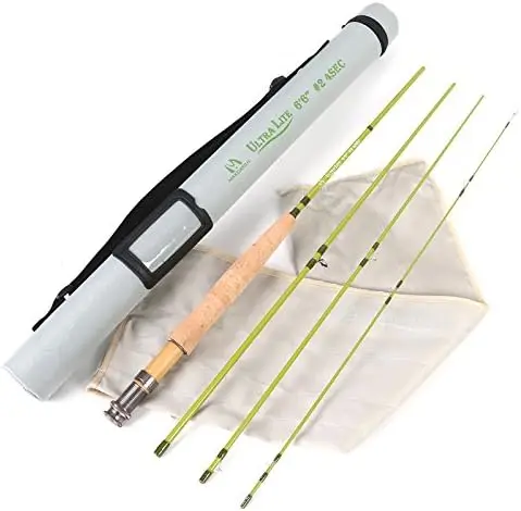 MAXIMUMCATCH Maxcatch Ultra-Lite Fly Rod for Stream River Panfish/Trout Fishing 1/2/3 Weight and Combo Set Available
MAXIMUMCATCH Maxcatch Ultra-Lite Fly Rod for Stream River Panfish/Trout Fishing 1/2/3 Weight and Combo Set Available