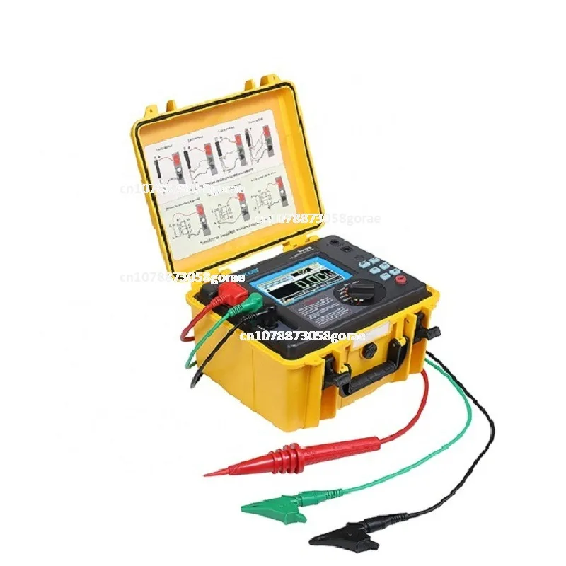 ETCR3500 ETCR3500B High Voltage Insulation Resistance Tester 5KV 10KV 5TΩ Digital Earth Resistance Multimeter
ETCR3500 ETCR3500B High Voltage Insulation Resistance Tester 5KV 10KV 5TΩ Digital Earth Resistance Multimeter