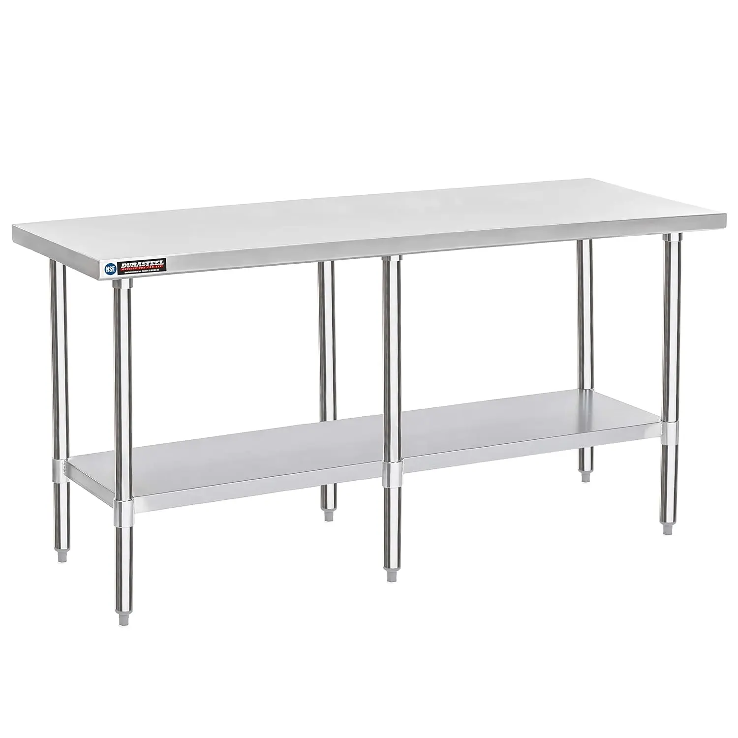 Stainless Steel Table - 24 x 84 Inch Commercial Metal Workbench with Adjustable Under Shelf
Stainless Steel Table - 24 x 84 Inch Commercial Metal Workbench with Adjustable Under Shelf