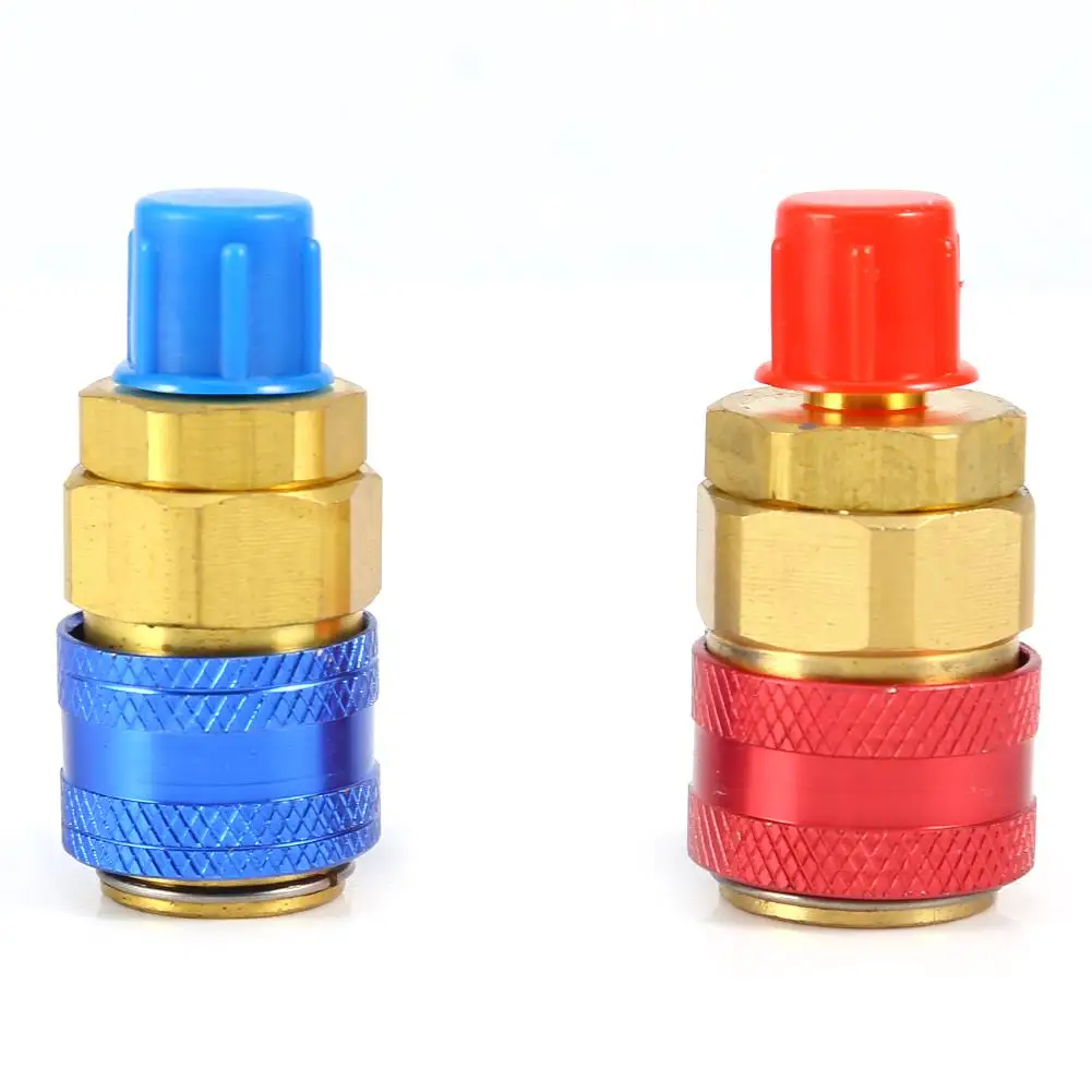 1 Pair Auto Car R134A H/L Quick Coupler Brass Adapters AC Refrigerant Adjustable Manifold Gauge
1 Pair Auto Car R134A H/L Quick Coupler Brass Adapters AC Refrigerant Adjustable Manifold Gauge