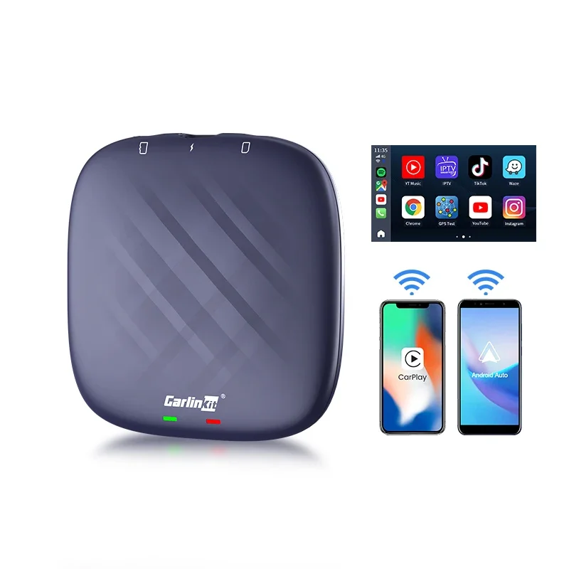Carlinkit 8G+128GB ai box android auto Portable Wireless Adapter stereo Portatil smart Box 3 in 1 dongle android 13 carplay
Carlinkit 8G+128GB ai box android auto Portable Wireless Adapter stereo Portatil smart Box 3 in 1 dongle android 13 carplay