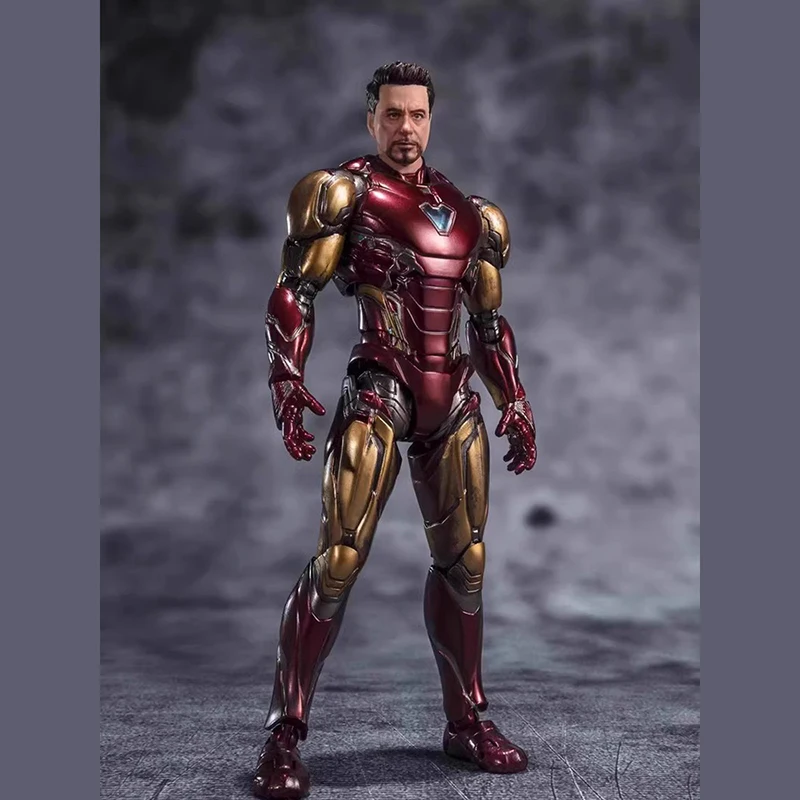 

In Stock Bandai S.h.figuarts Thanos Iron Man Mark 85 5th 2023 Edition (the Infinity Saga) Action Figure Collectible Toy Gift