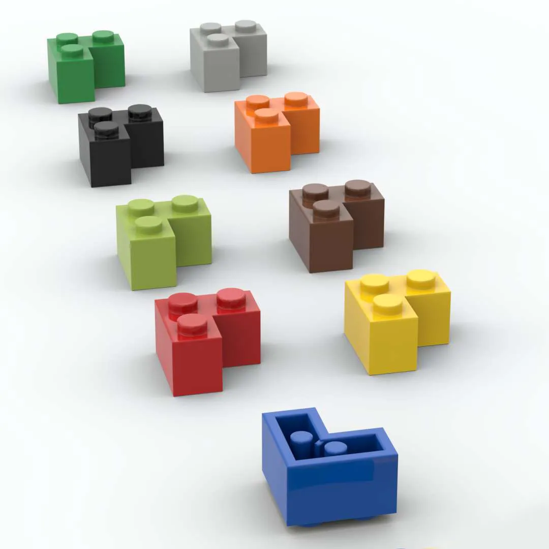 10Pcs MOC Parts 2357 Brick 2 x 2 Corner Compatible Bricks DIY Assmble Building Blocks Particle Kid Brain Toy Gift
10Pcs MOC Parts 2357 Brick 2 x 2 Corner Compatible Bricks DIY Assmble Building Blocks Particle Kid Brain Toy Gift