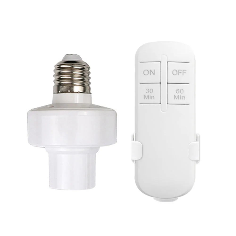 Remote Controller E27 Head Holder Power Supplies Smart Socket Switch AAA Batteries Accessories Bracket Bulb Base
Remote Controller E27 Head Holder Power Supplies Smart Socket Switch AAA Batteries Accessories Bracket Bulb Base