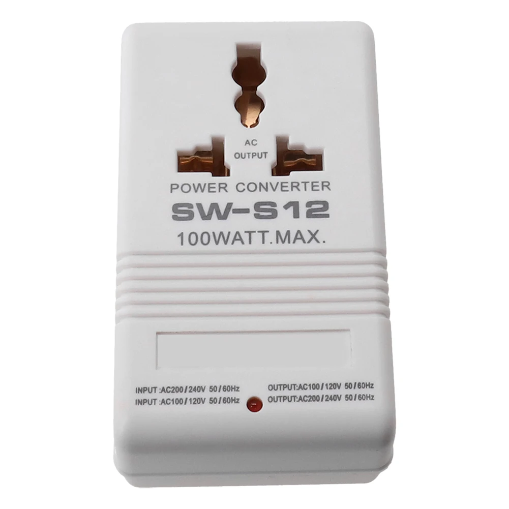 Transformers Power Converter AC117V-AC230V Or Down Transformer Voltage Converter 120V To 220V 1PCS 240V 55Hz--60Hz Step UP
Transformers Power Converter AC117V-AC230V Or Down Transformer Voltage Converter 120V To 220V 1PCS 240V 55Hz--60Hz Step UP