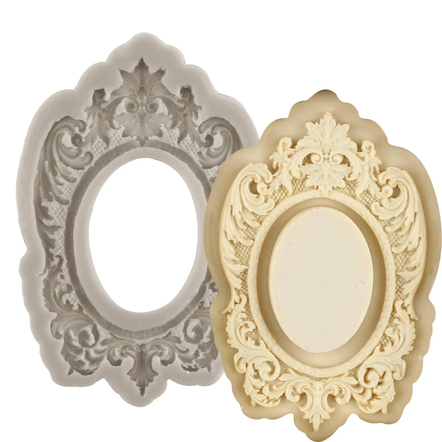 Baroque Scroll Frame Silicone Moulds DIY Relief Cake Border Fondant Cake Decorating Tools Candy Clay Chocolate Gumpaste Moulds
Baroque Scroll Frame Silicone Moulds DIY Relief Cake Border Fondant Cake Decorating Tools Candy Clay Chocolate Gumpaste Moulds