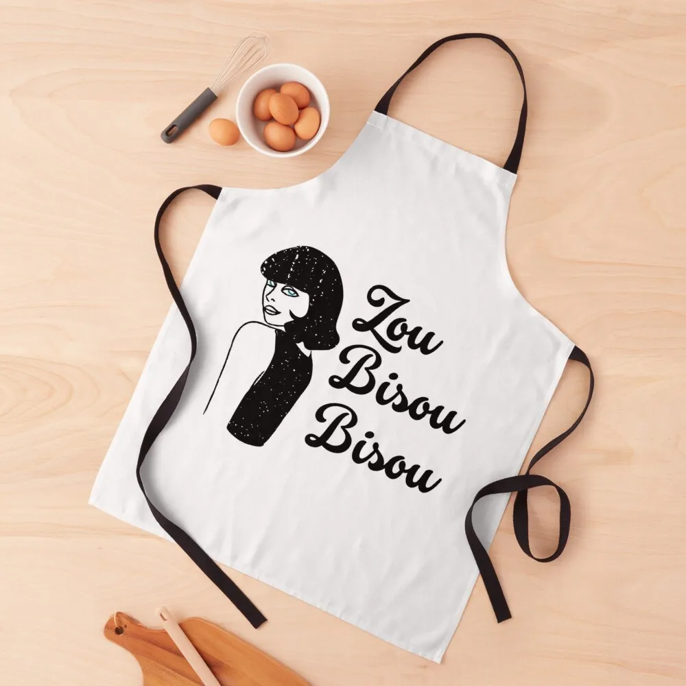 

Zou bisou bisou Apron Professional Barber Apron Kitchen Things For Home Kitchen Apras For Women