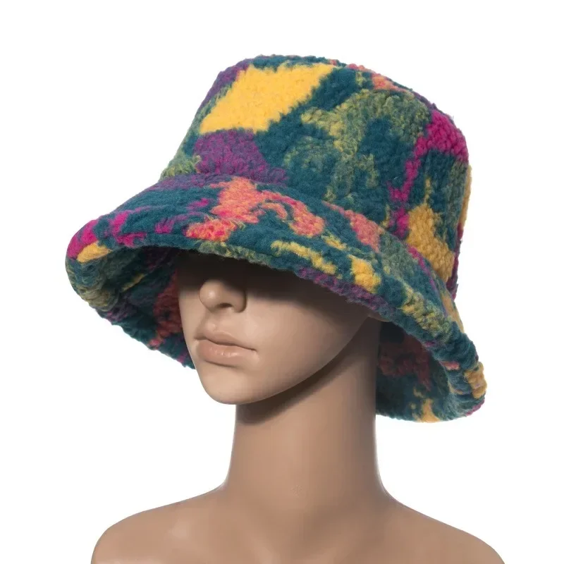 Graffiti Bucket Hat Men's and Women's Faux Fur Camouflage Winter Warm Heavy Fisherman Hat INS Trend Bonnet Caps Bucket Hat
Graffiti Bucket Hat Men's and Women's Faux Fur Camouflage Winter Warm Heavy Fisherman Hat INS Trend Bonnet Caps Bucket Hat