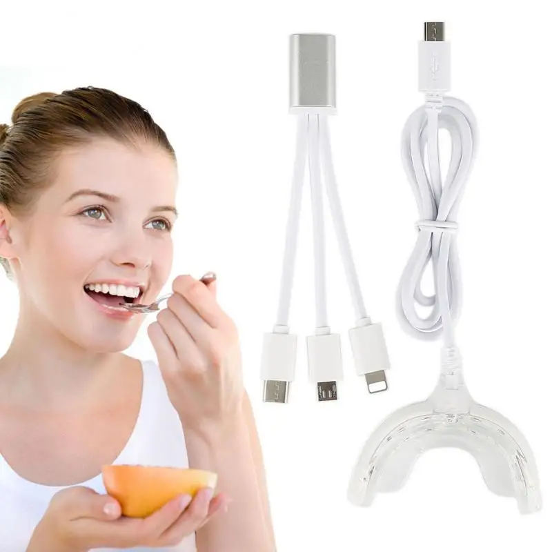 Portable Smart LED Teeth Whitening Device Whitening Teeth USB Charging Whitening Blue Light Cold Light Instrument
Portable Smart LED Teeth Whitening Device Whitening Teeth USB Charging Whitening Blue Light Cold Light Instrument