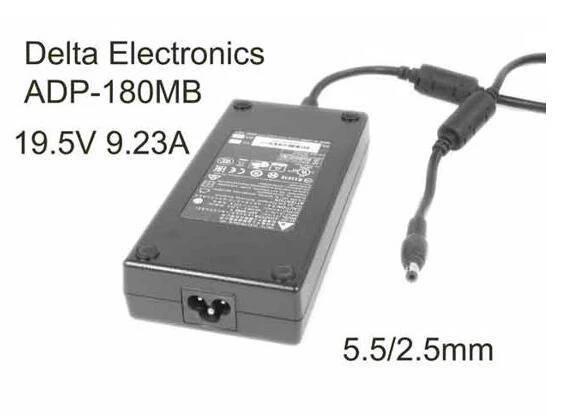 Delta Electronics ADP-180MB K, 19,5 в, 5,5 А, корпус 2,5/мм, 3-зубчатый, адаптер питания для ноутбука
Delta Electronics ADP-180MB K, 19,5 в, 5,5 А, корпус 2,5/мм, 3-зубчатый, адаптер питания для ноутбука