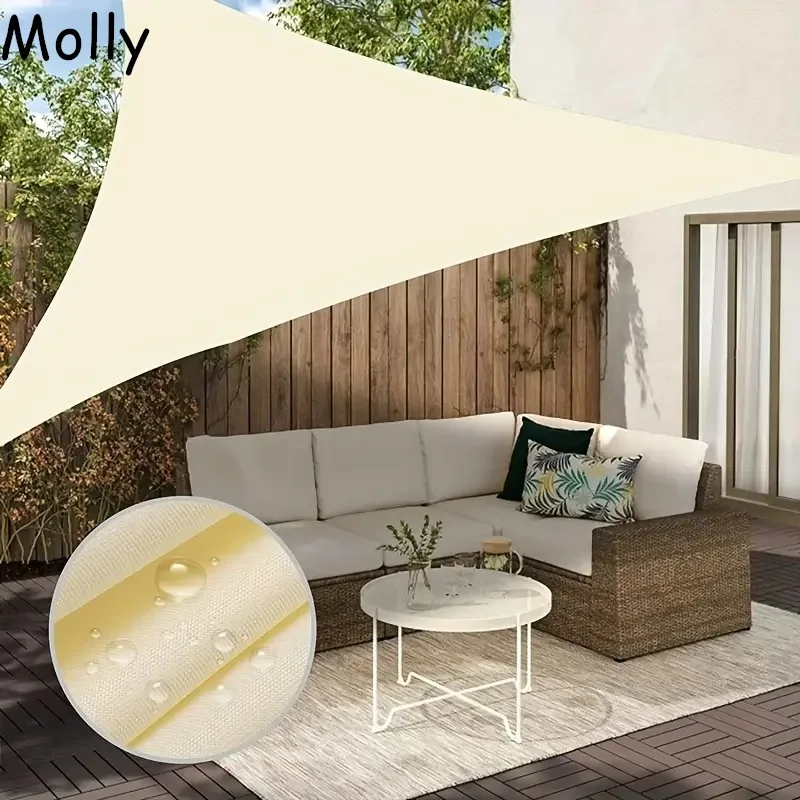Outdoor Sun Shade Sail Canopy,UV-proof Waterproof Triangle Sunshade Sail,Canvas Sun Shelter for Garden Swimming Pool Camping
Outdoor Sun Shade Sail Canopy,UV-proof Waterproof Triangle Sunshade Sail,Canvas Sun Shelter for Garden Swimming Pool Camping