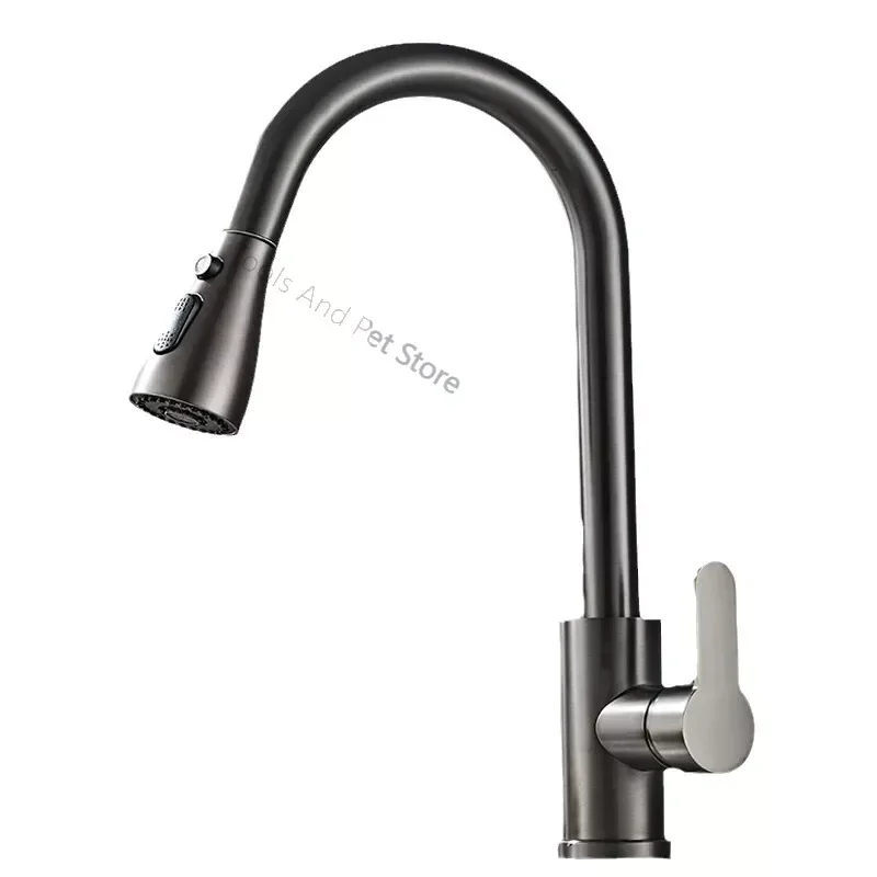 Pull Out Kitchen Faucets Spout 360 Rotate Hot and Cold Deck Mounted Water Taps Single Handle Stream Sprayer Nozzle Free Shipping
Pull Out Kitchen Faucets Spout 360 Rotate Hot and Cold Deck Mounted Water Taps Single Handle Stream Sprayer Nozzle Free Shipping