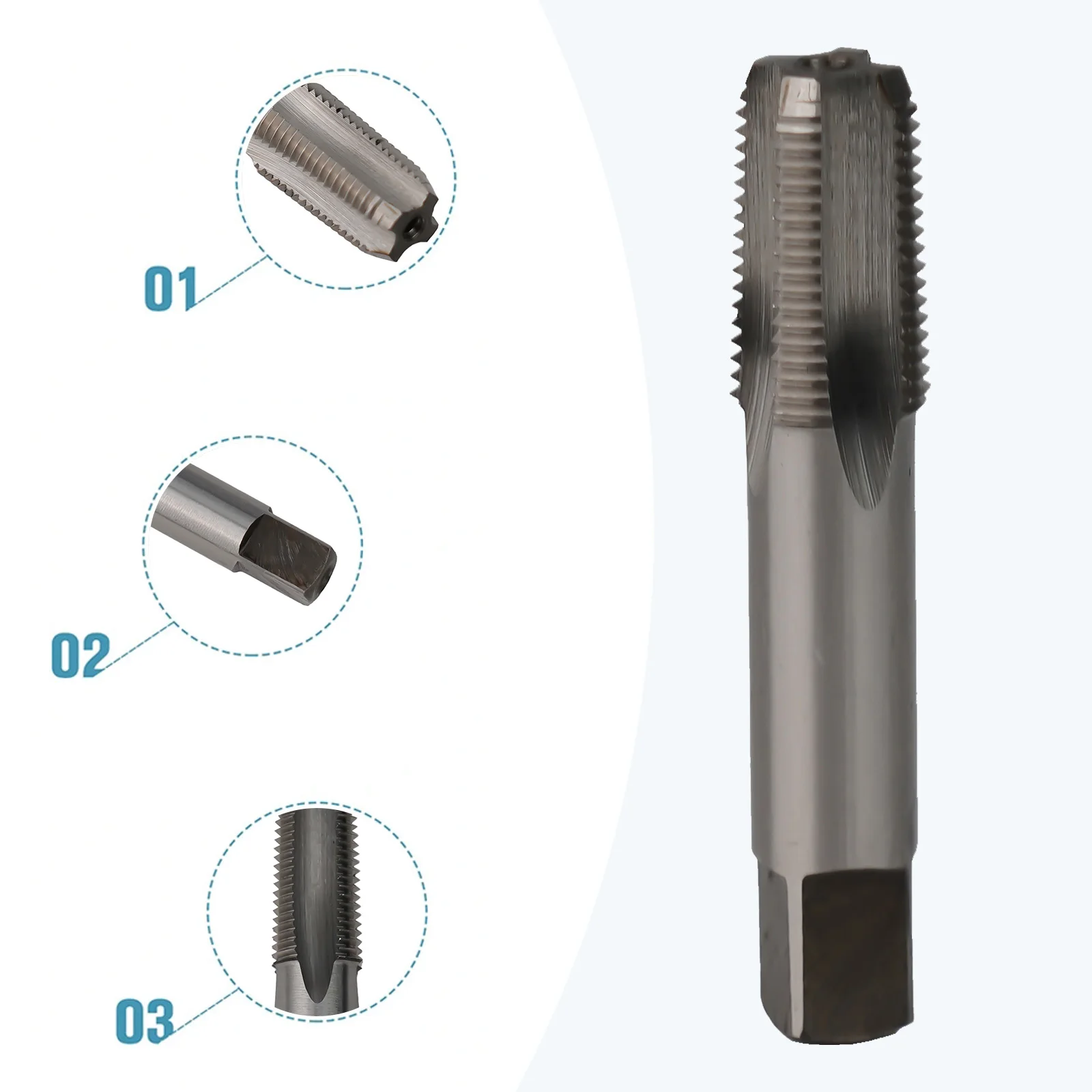 Tap Taper Pipe Tap Taper Thread Tap 1/8- 27 1pcs High Speed Steel Manual Tools NPT1 Pipe Repair Tool Hand Tools
Tap Taper Pipe Tap Taper Thread Tap 1/8- 27 1pcs High Speed Steel Manual Tools NPT1 Pipe Repair Tool Hand Tools