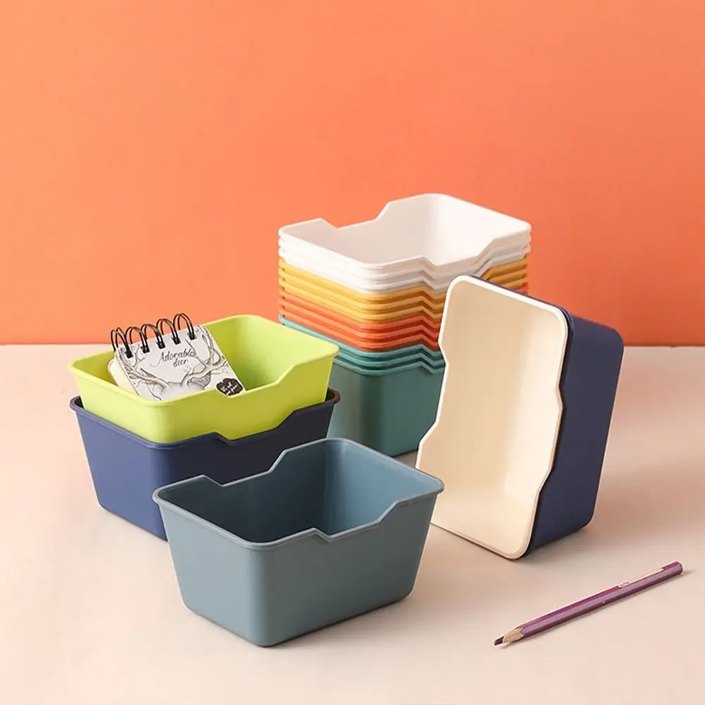 Large Capacity Storage Box 6 Color Plastic Minimalism Storage Basket Multi-functional Pen Pencil Holder Sundries
Large Capacity Storage Box 6 Color Plastic Minimalism Storage Basket Multi-functional Pen Pencil Holder Sundries