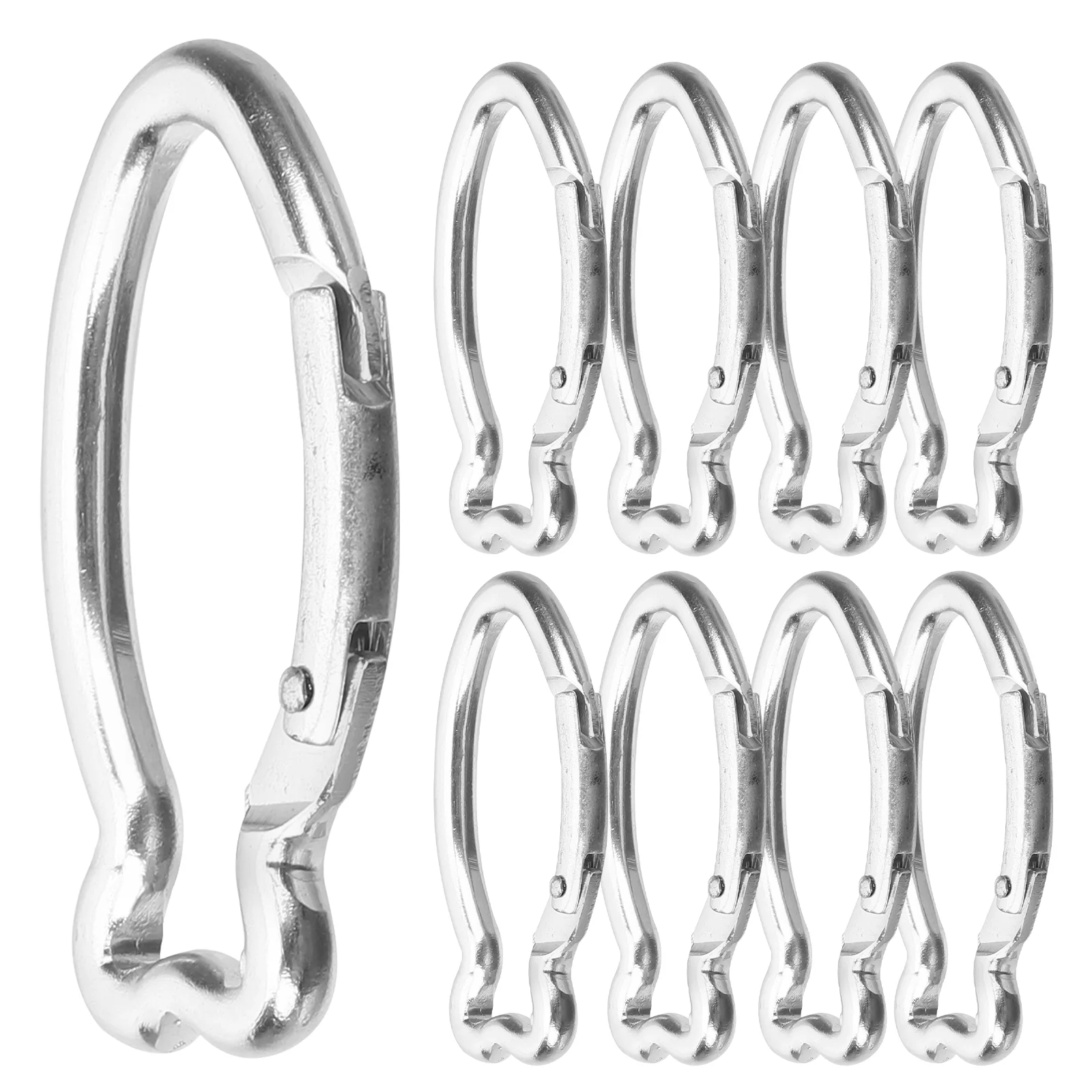 10 Pcs Carabiner Heavy Duty Climbing Spring Carabiner Climbing Clipss Heavy Duty Shaped Buckle
10 Pcs Carabiner Heavy Duty Climbing Spring Carabiner Climbing Clipss Heavy Duty Shaped Buckle