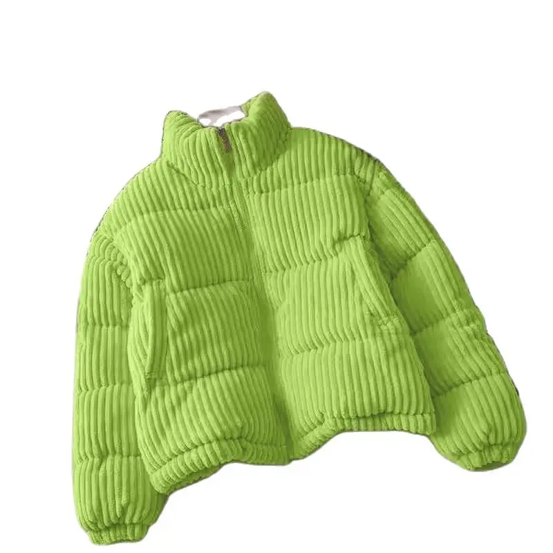 Winter New Corduroy Cotton-padded Jacket Women's Short Korean Loose Cotton-padded Jacket Loose Age-reducing Jacket Cottoncoat
Winter New Corduroy Cotton-padded Jacket Women's Short Korean Loose Cotton-padded Jacket Loose Age-reducing Jacket Cottoncoat