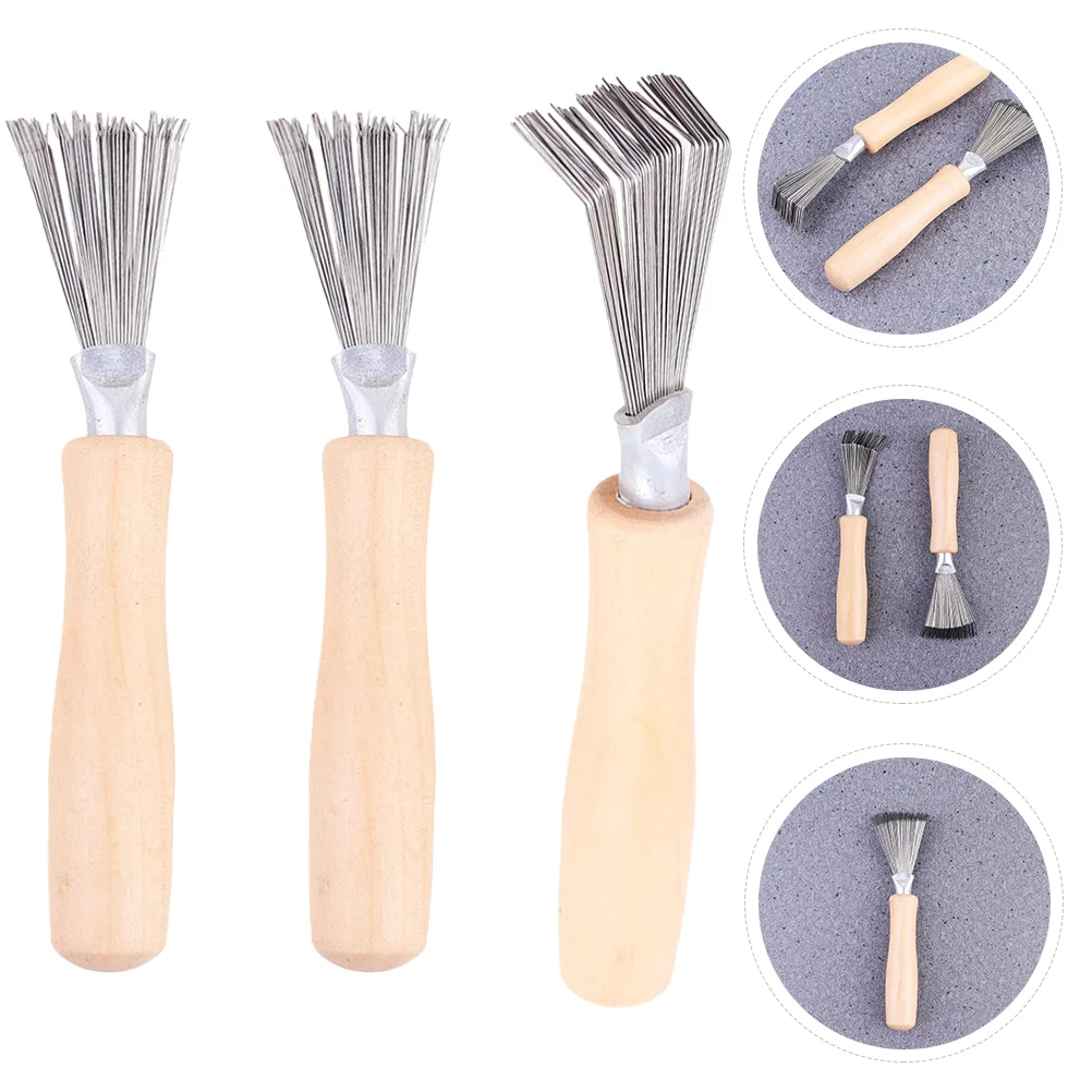 3 Pcs Comb Cleaning Claw Hair Remover Brush Epilator Self-cleaning Rake Tool Wooden Travel
3 Pcs Comb Cleaning Claw Hair Remover Brush Epilator Self-cleaning Rake Tool Wooden Travel